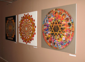 תערוכת מנדלות בתאטרון ירושלים