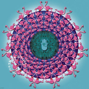 מנדלת פלמינגו טורקיז