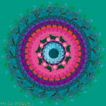 מנדלת ציפורים ירוקות