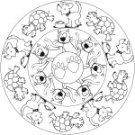 מנדלה מספר 1 מתוך ספר הצביעה לילדים