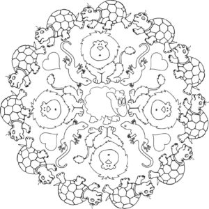 מנדלה מספר 20 מתוך ספר הצביעה לילדים