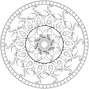 מנדלה מספר 25 מתוך ספר הצביעה לילדים