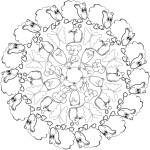 מנדלה מספר 3 מתוך ספר הצביעה לילדים