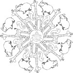 מנדלה מספר 4 מתוך ספר הצביעה לילדים